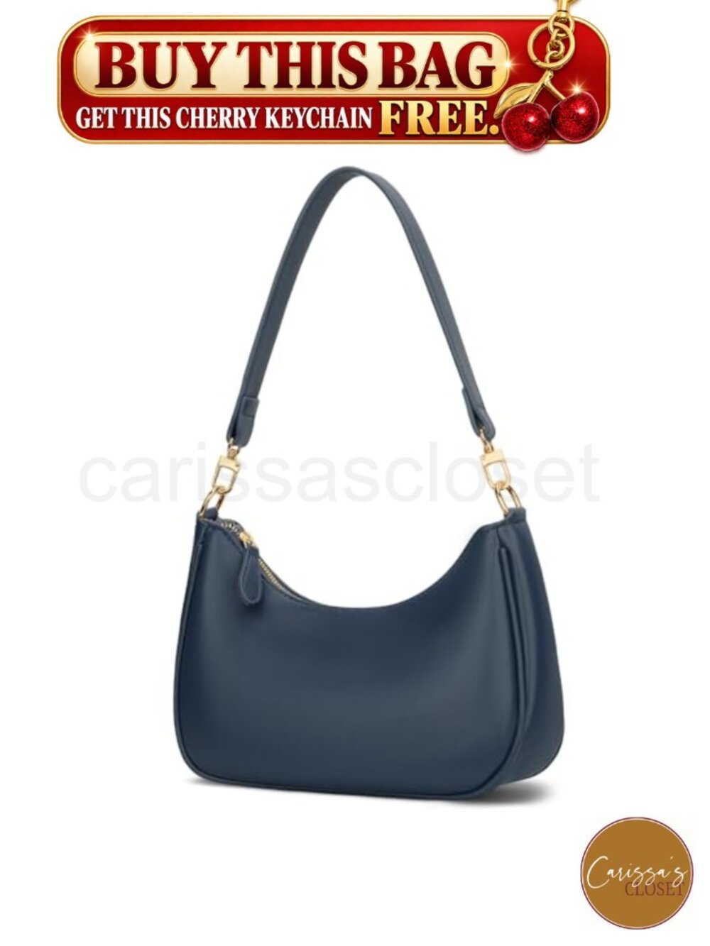 ✨KKXIU PU Leather Hobo Shoulder Bag with Chain Strap for Women